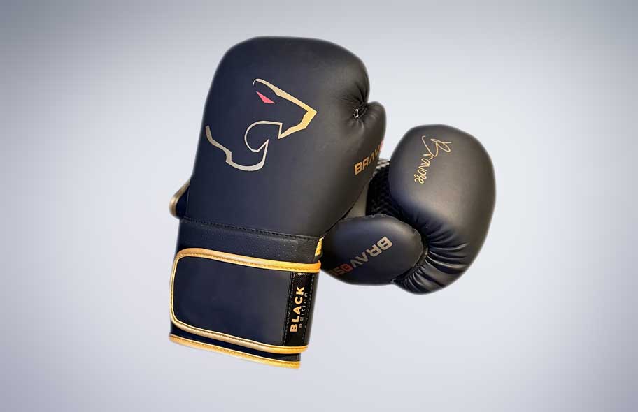 Bravose Alfa Boxing Gloves - Black