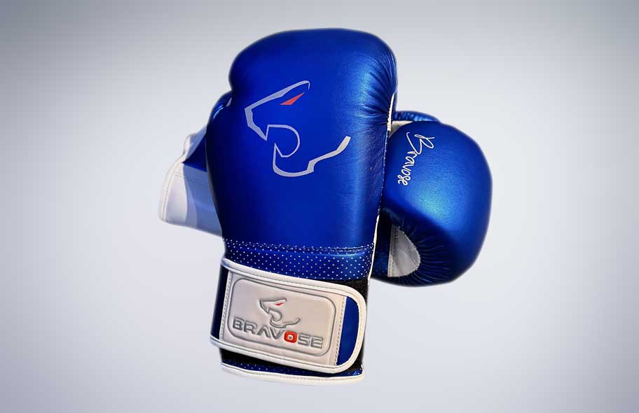 Bravose Alfa Boxing Gloves - Blue