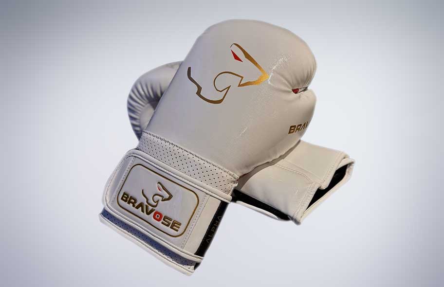 Bravose Alfa Boxing Gloves - White